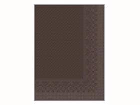 Servietten 3-lagig, 40 x 40 cm, 1/4 Falz, "UNI" braun