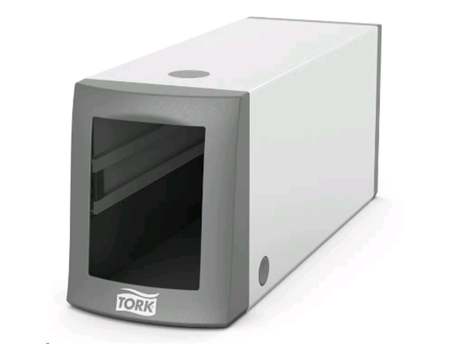 Tork Fastfold Thekenspender, Kunststoff Farben Aluminium/schwarz, Masse: