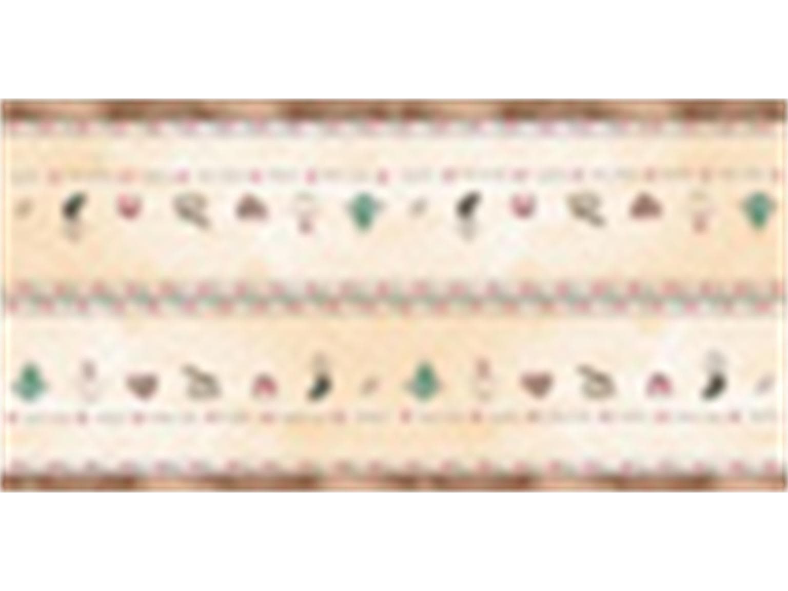 Tischläufer Airlaid 70 gm2, 40cm x 24lfm "NOSTALGIE", mit Abreiss-Perforation