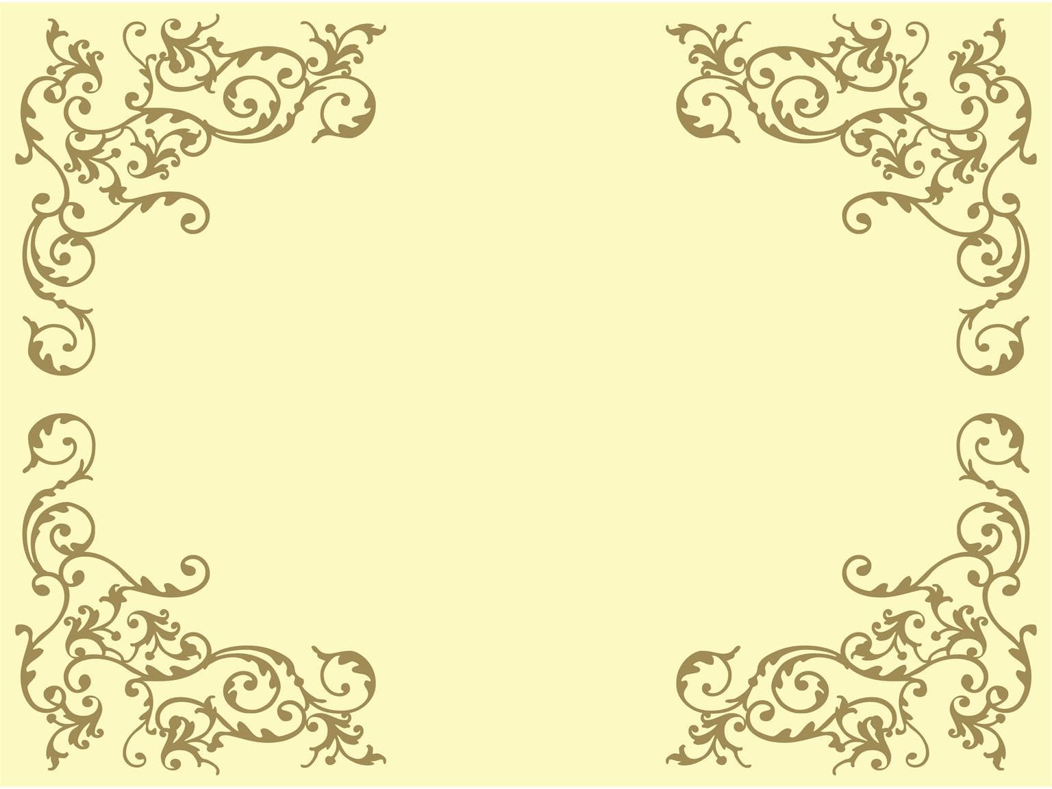 Tischset Airlaid 60 gm2, 40 x 30 cm creme-gold, "POMP"