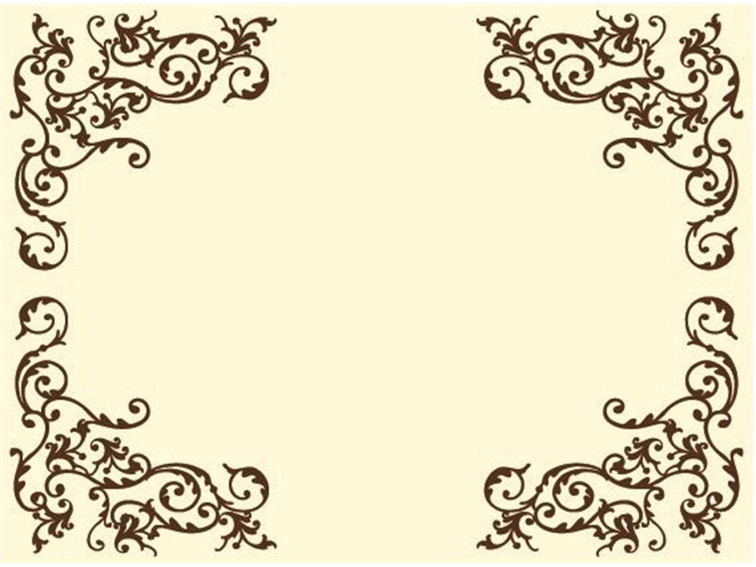 Tischset Airlaid 60 gm2, 40 x 30 cm creme-mocca, "POMP"