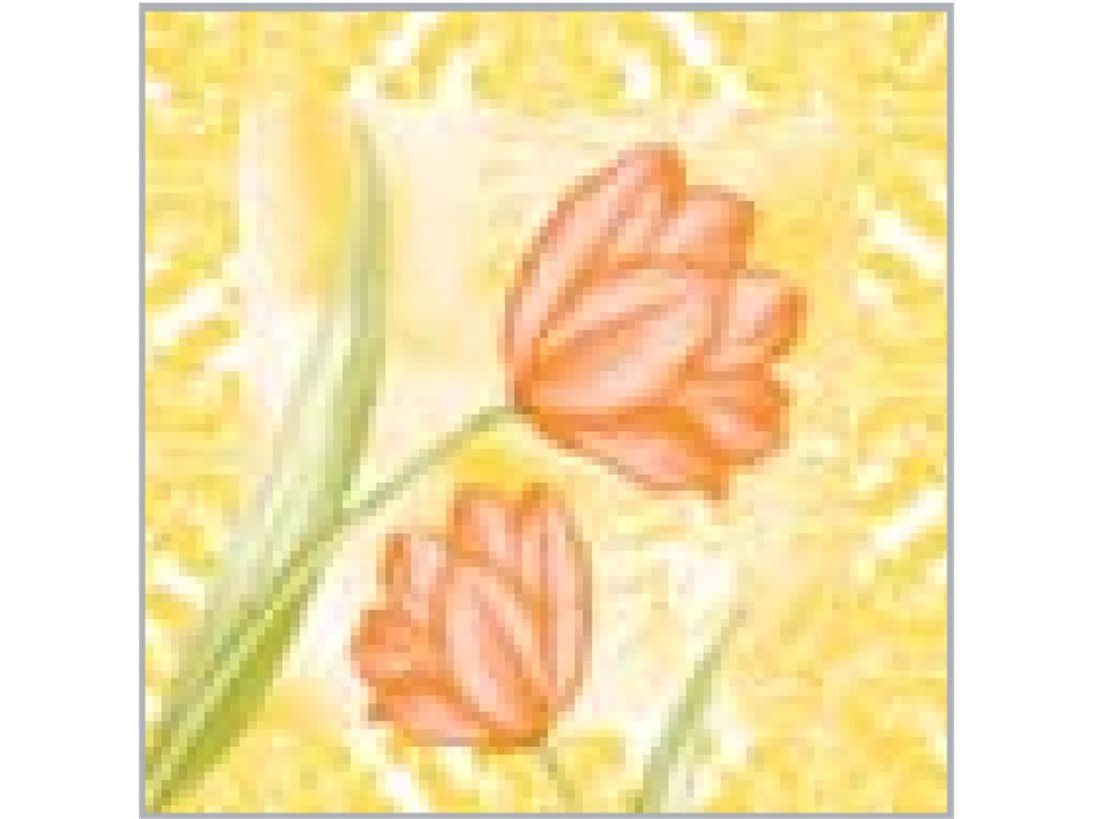 Untersetzer, 90 x 90 mm eckig, 9-lagig, Sally, Tissuewatte