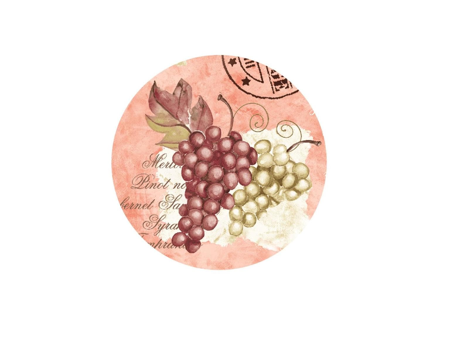 Caps Mattkarton, 67mm, "LA BODEGA"