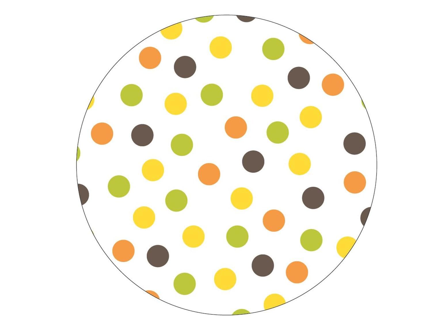 Caps Mattkarton, 74mm, "POINTS" gelb/kiwi