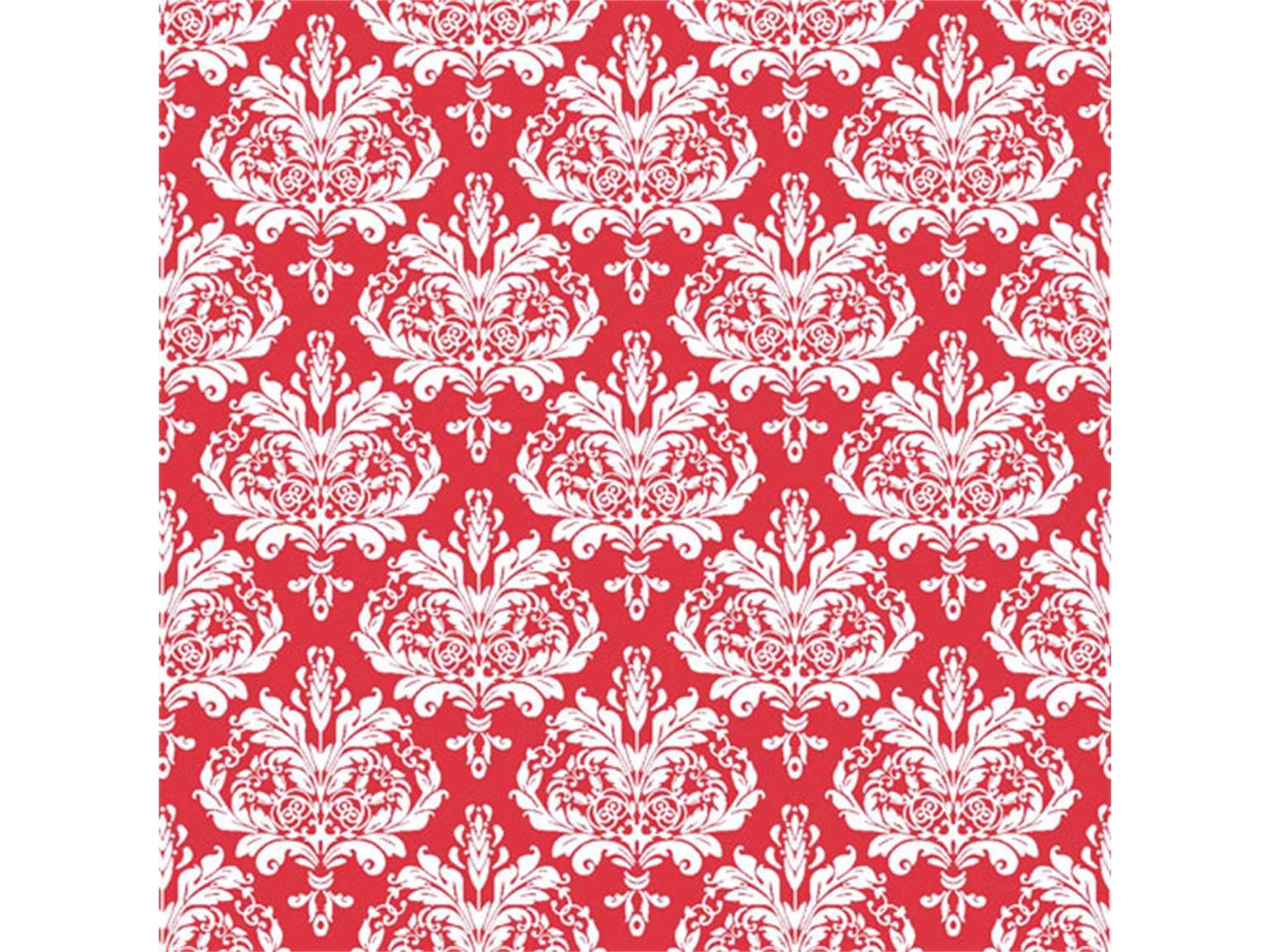 Servietten Airlaid 60 gm2, 40 x 40 cm 1/4 Falz, rot, unbedruckt