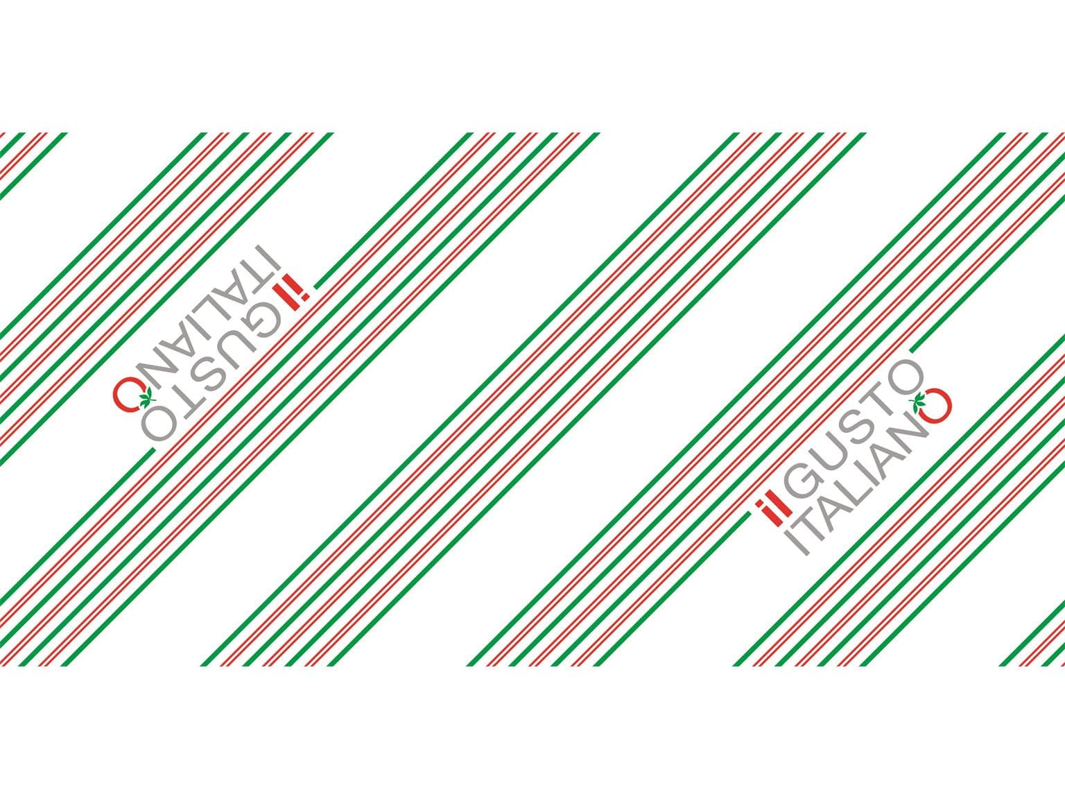 Tischläufer Airlaid, 40 cm x 24 lfm, "IL GUSTO ITALIANO"