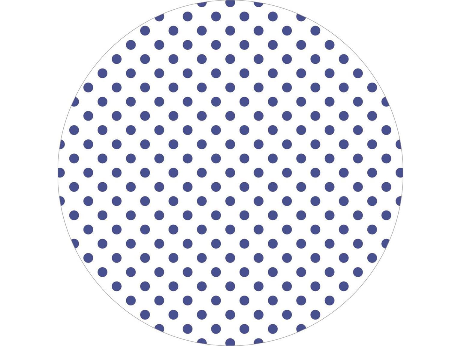 Tassenuntersetzer Tissue+Folie, ø 90 mm, "ANTONIA" blau