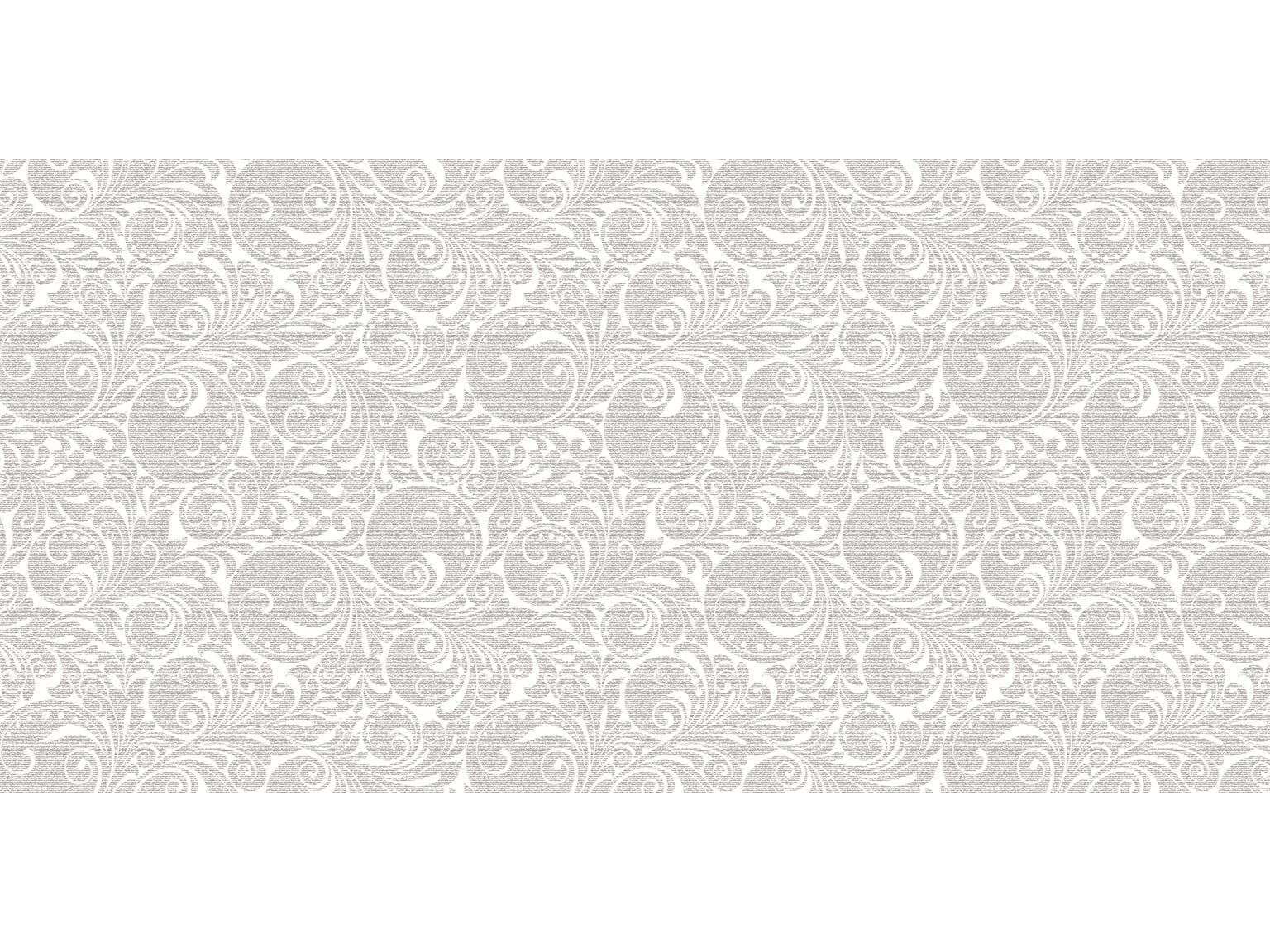 Tischläufer Airlaid, 40 cm x 24 lfm, Jordan "weiss/silber"