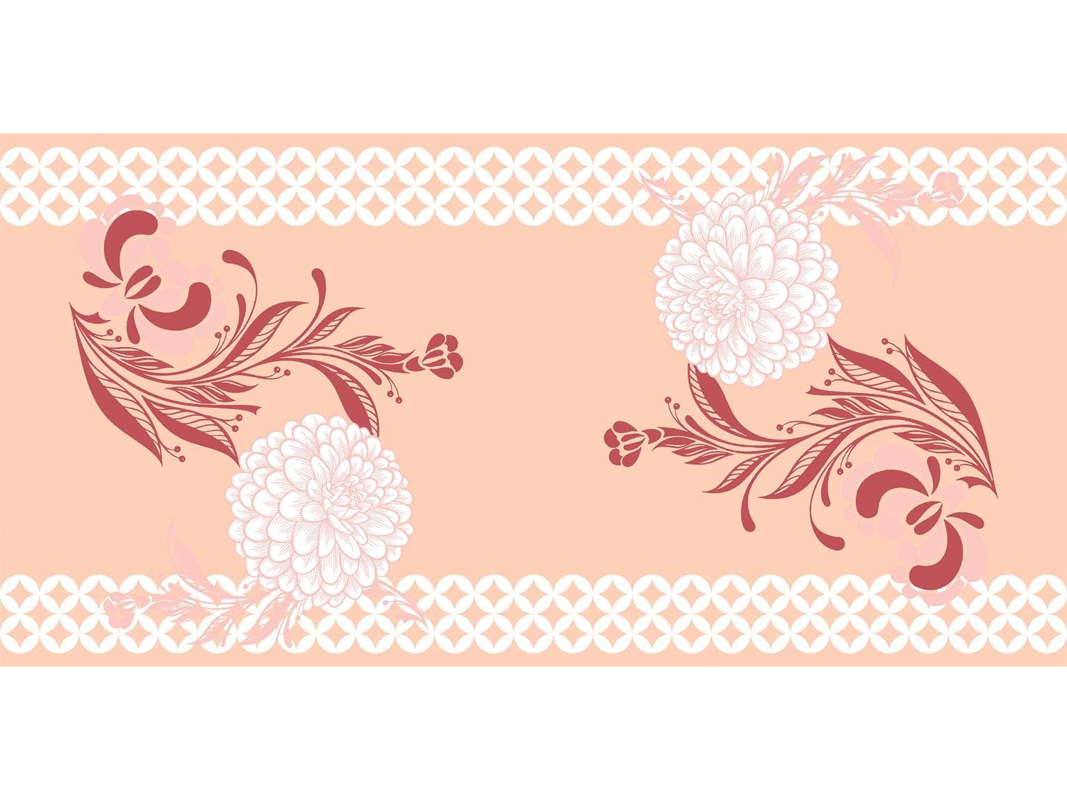 Tischläufer Airlaid, 40 cm x 24 lfm, "CLARISSA" bordeaux