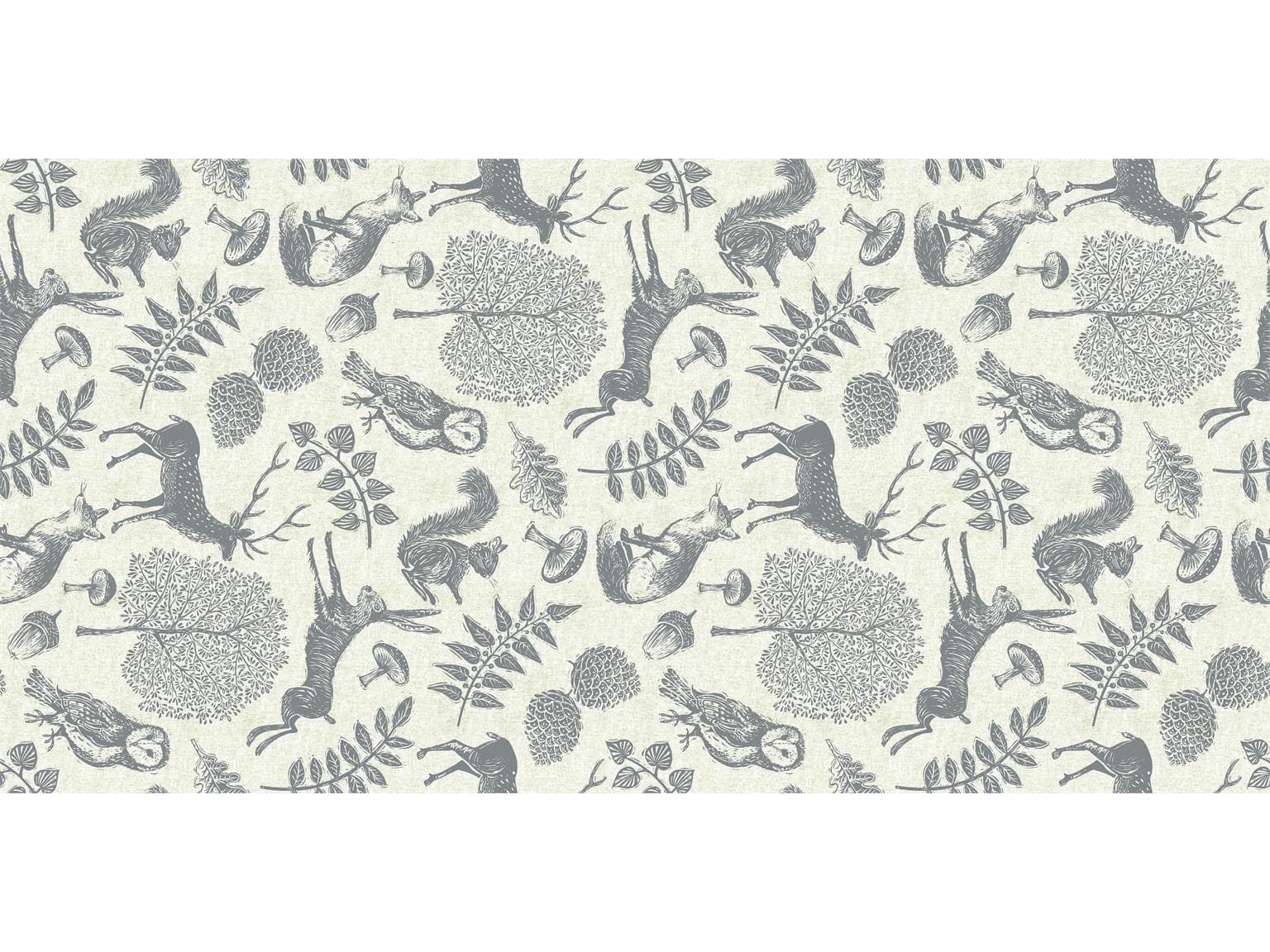 Tischläufer Airlaid, 40 cm x 24 lfm, Forest  "olivgrün/grau"