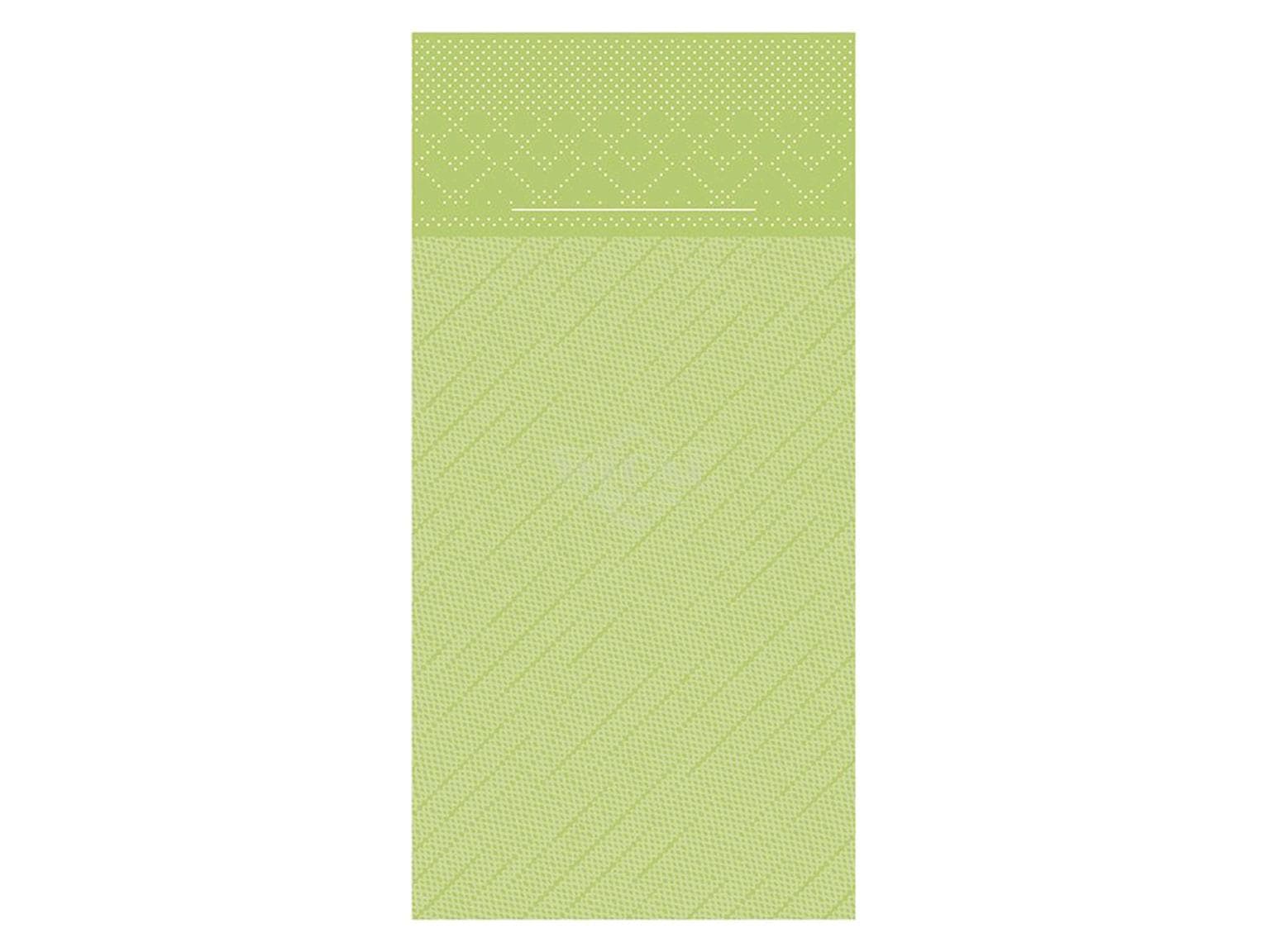 Servietten Airlaid 60 gm, 40 x 40 cm, 1/8 Falz, kiwigrün