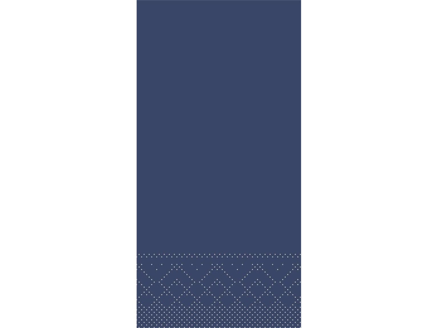 Servietten Tissue 3-lagig, 40 x 40 cm, 1/8 Falz, blau