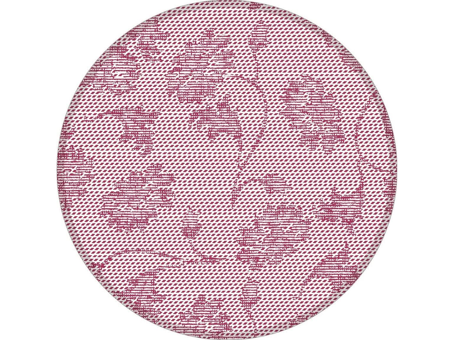 Tassenuntersetzer Tissue 9-lg, ø 90 mm, "LISBOA" bordeaux