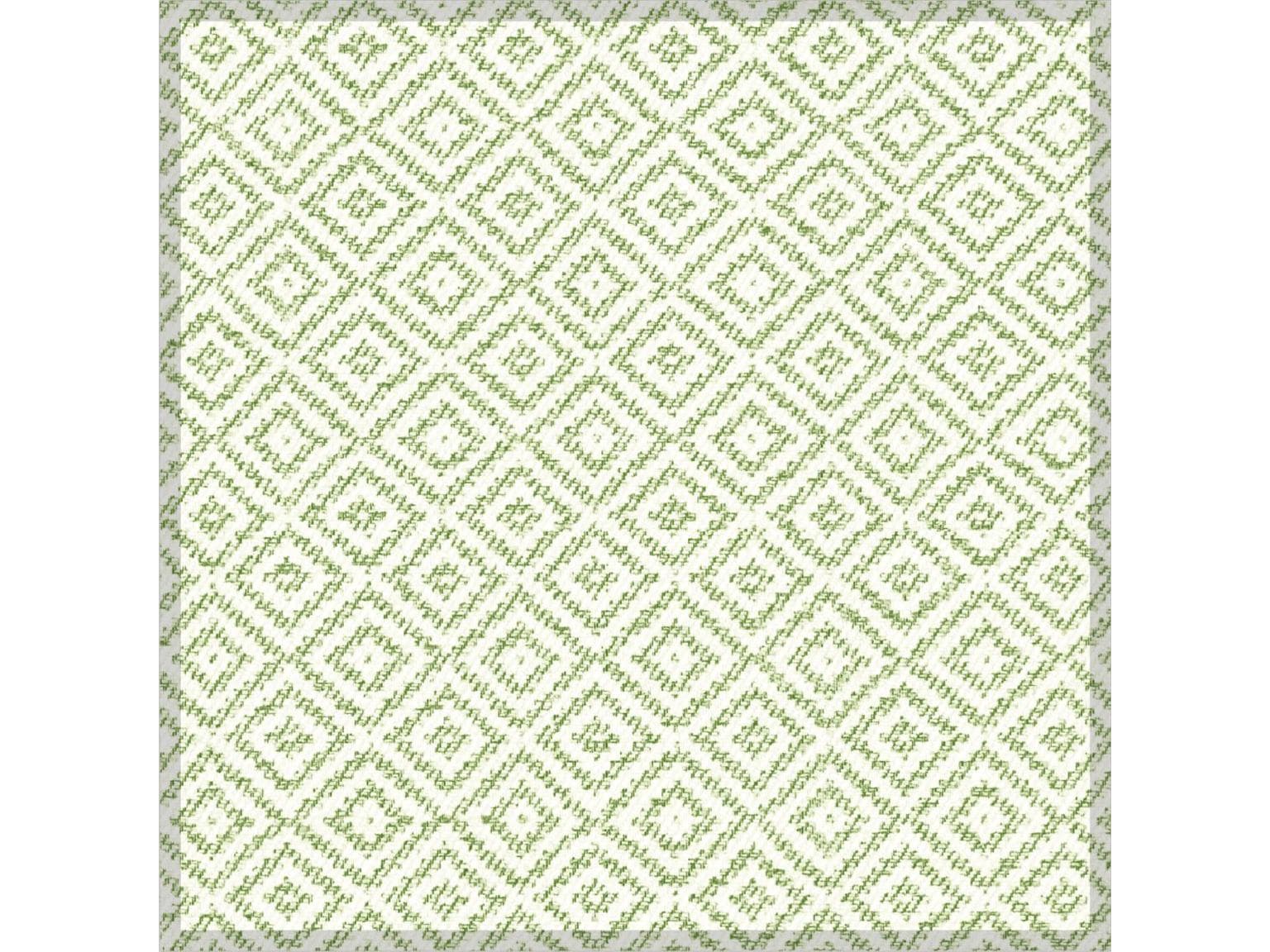 Tassenuntersetzer Tissue 9-lg, 95x95 mm, "LAGOS" grün