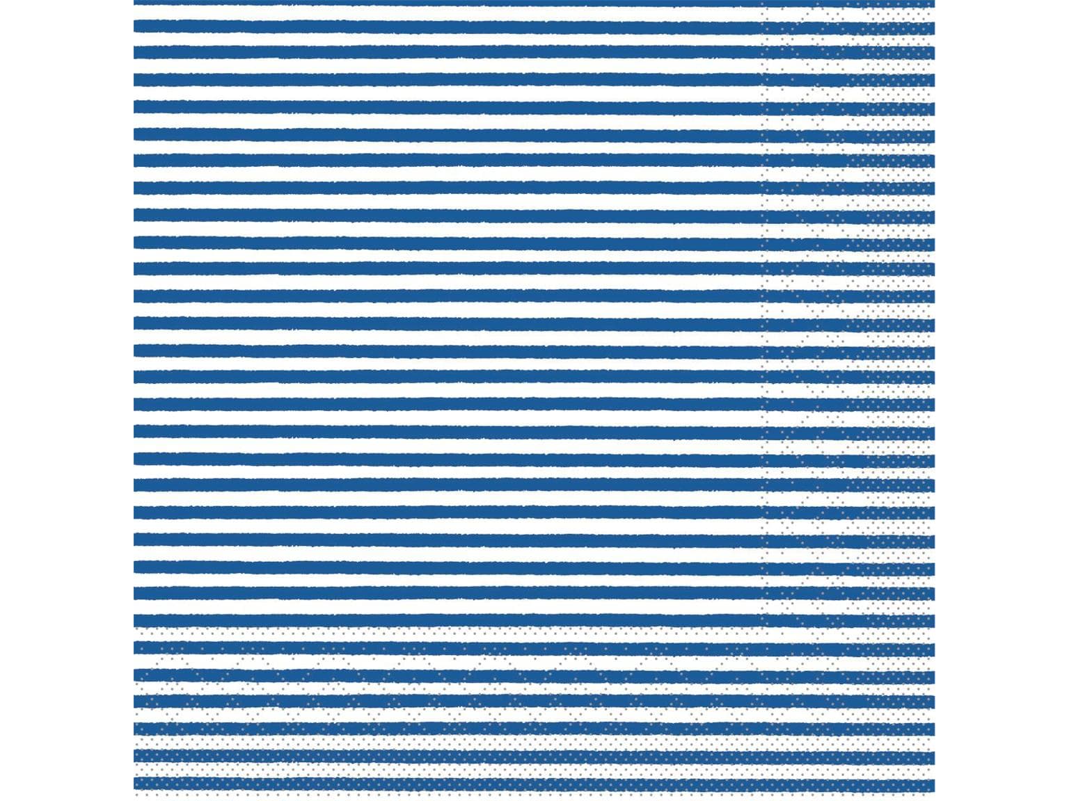 Servietten Tissue 3-lagig, 40 x 40 cm, 1/4 Falz, "HEIKO" blau