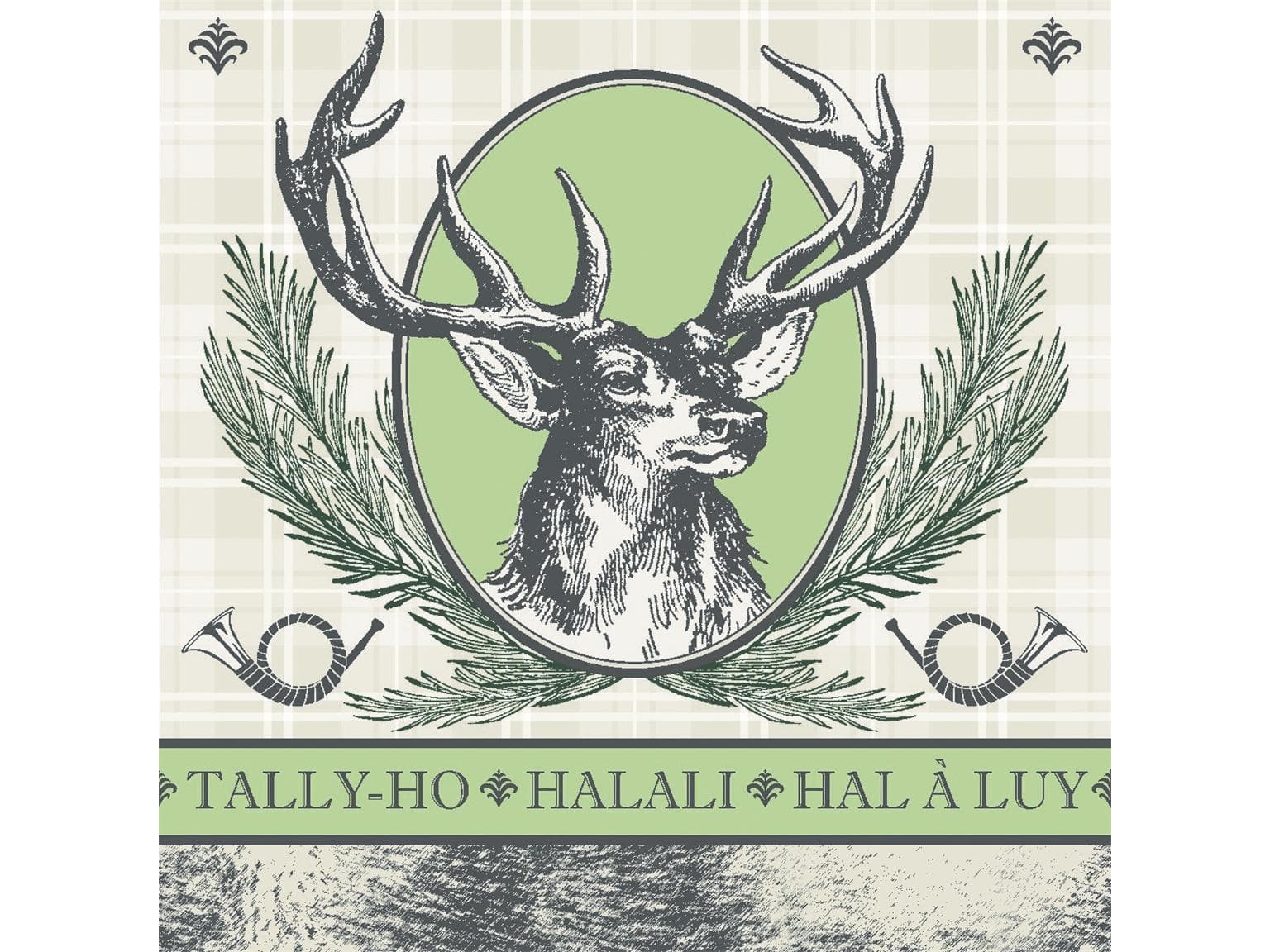 Servietten Airlaid, 40 x 40 cm, 1/4 Falz, HALALI