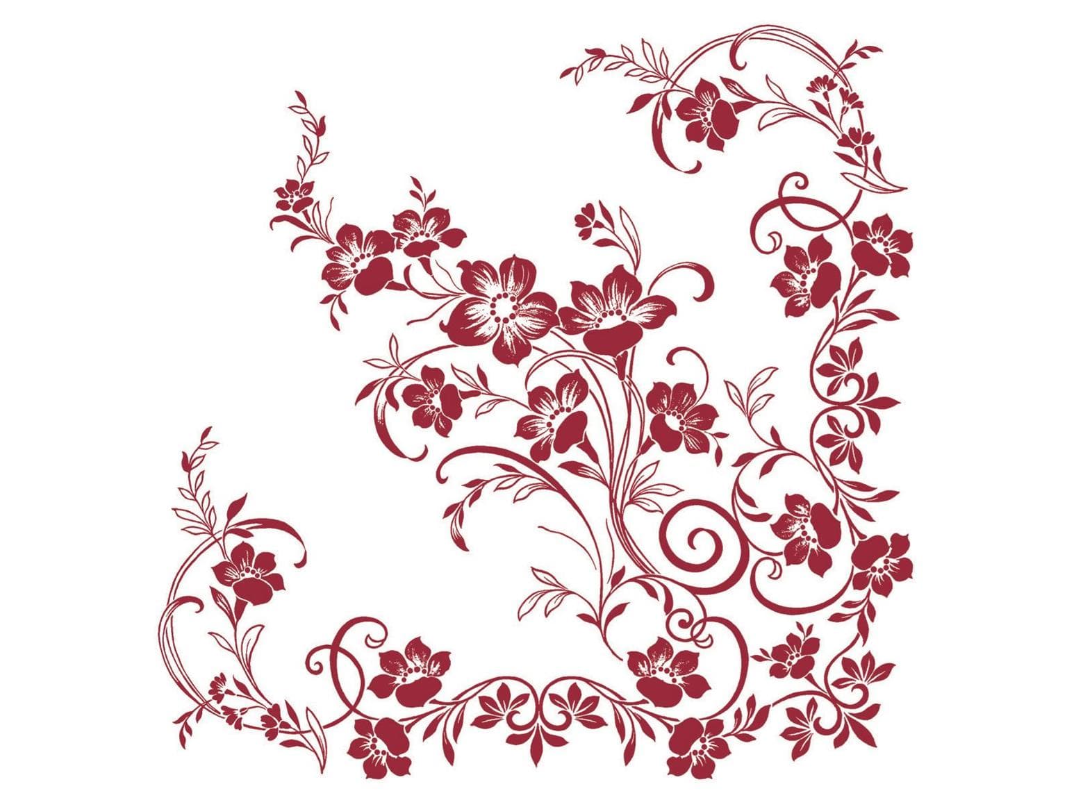 Servietten Airlaid, 40 x 40 cm, 1/4 Falz, "KATJA" bordeaux