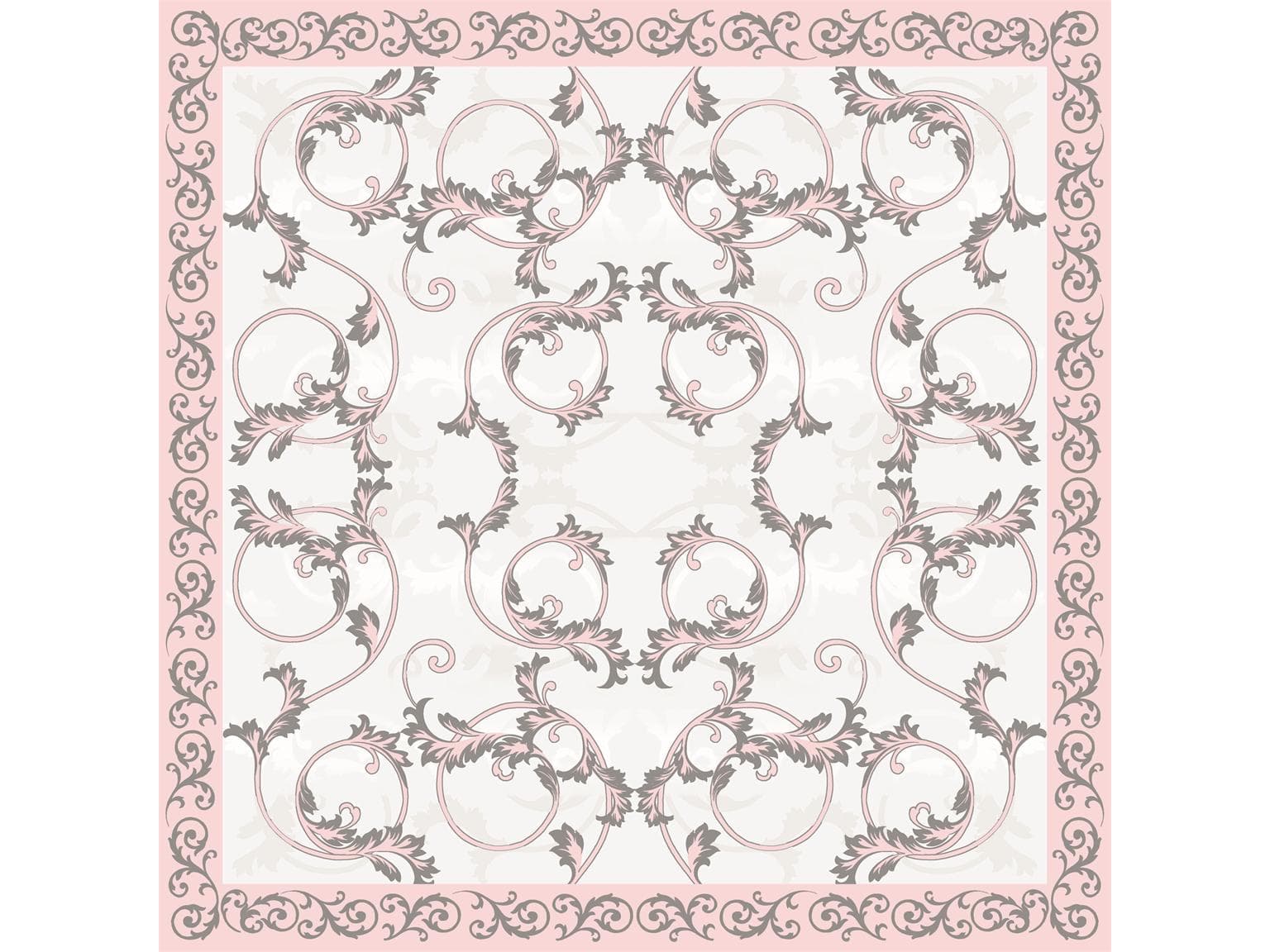 Tischdecken Airlaid, 80 x 80 cm, 1/8 Falz, "MICHEL" grau