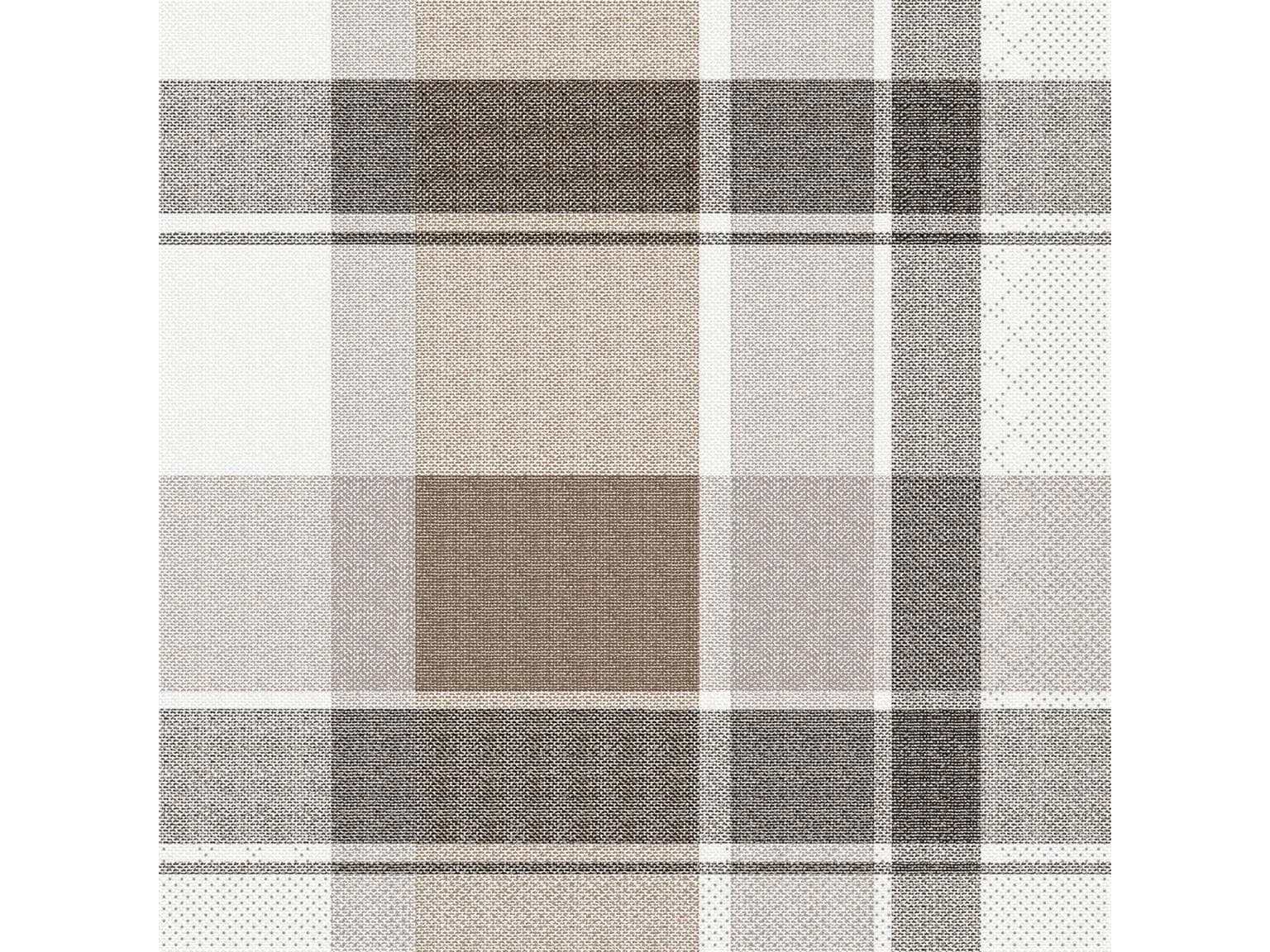 Servietten Tissue 3-lagig, 33 x 33 cm, 1/4 Falz, "MARC" braun/schwarz