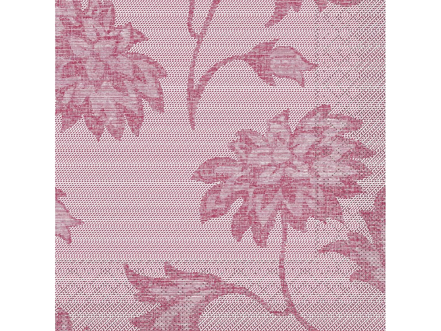 Servietten Tissue 3-lagig, 33 x 33 cm, 1/4 Falz, "LISBOA" bordeaux