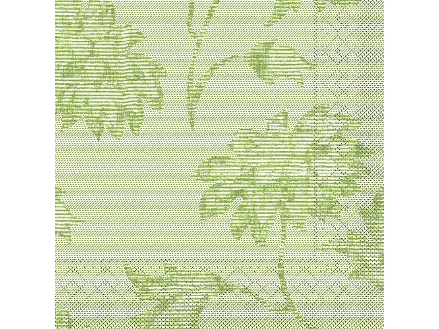 Servietten Tissue 3-lagig, 33 x 33 cm, 1/4 Falz, "LISBOA" schilfgrün