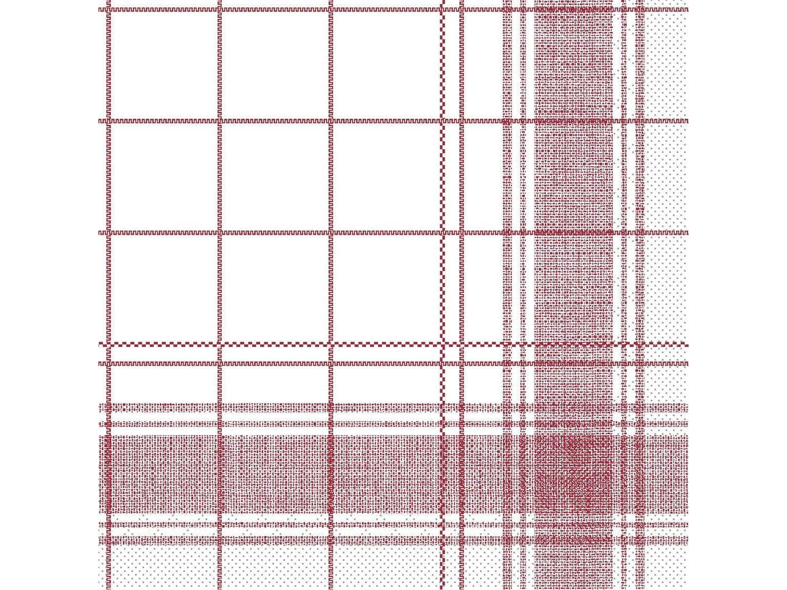 Servietten Tissue 3-lagig, 33 x 33 cm, 1/4 Falz, "NADEEM" bordeaux