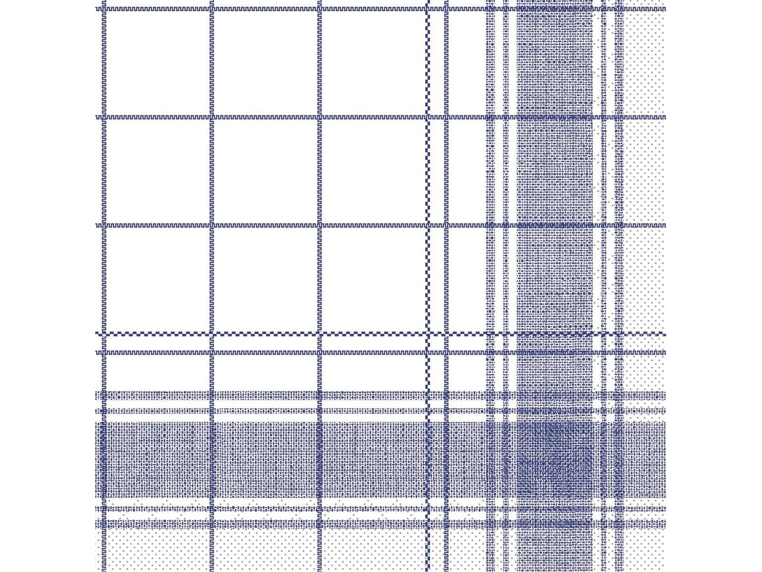 Servietten Tissue 3-lagig, 33 x 33 cm, 1/4 Falz, "NADEEM" blau