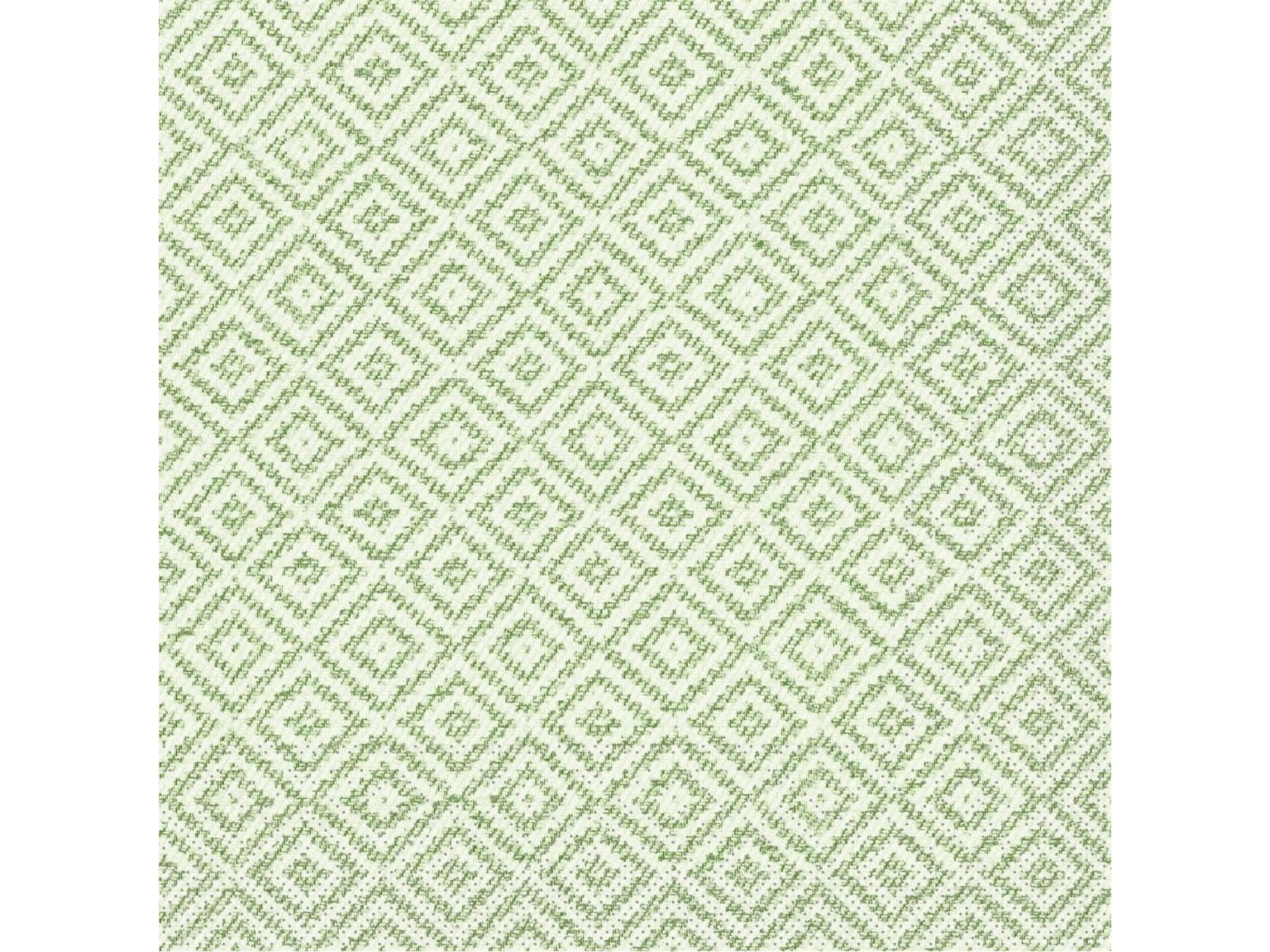 Servietten Tissue 3-lagig, 40 x 40 cm, 1/4 Falz, "LAGOS" grün