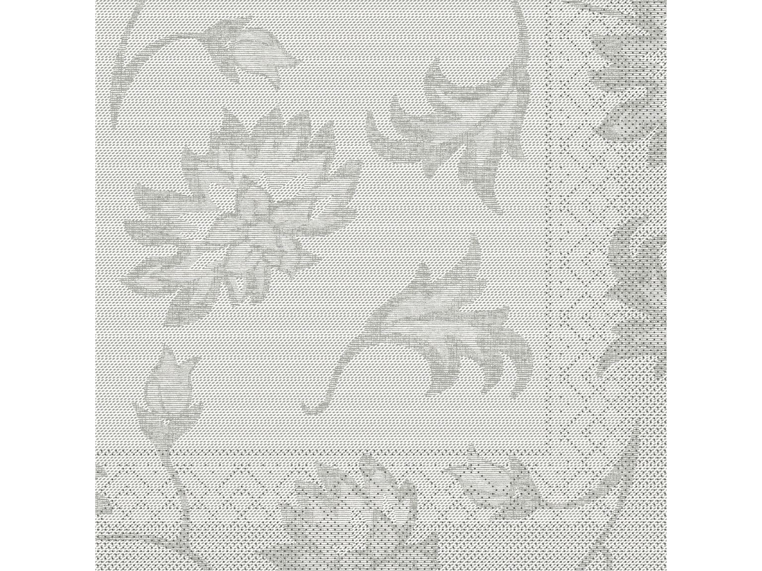 Servietten Tissue 3-lagig, 40 x 40 cm, 1/4 Falz, "LISBOA" grau