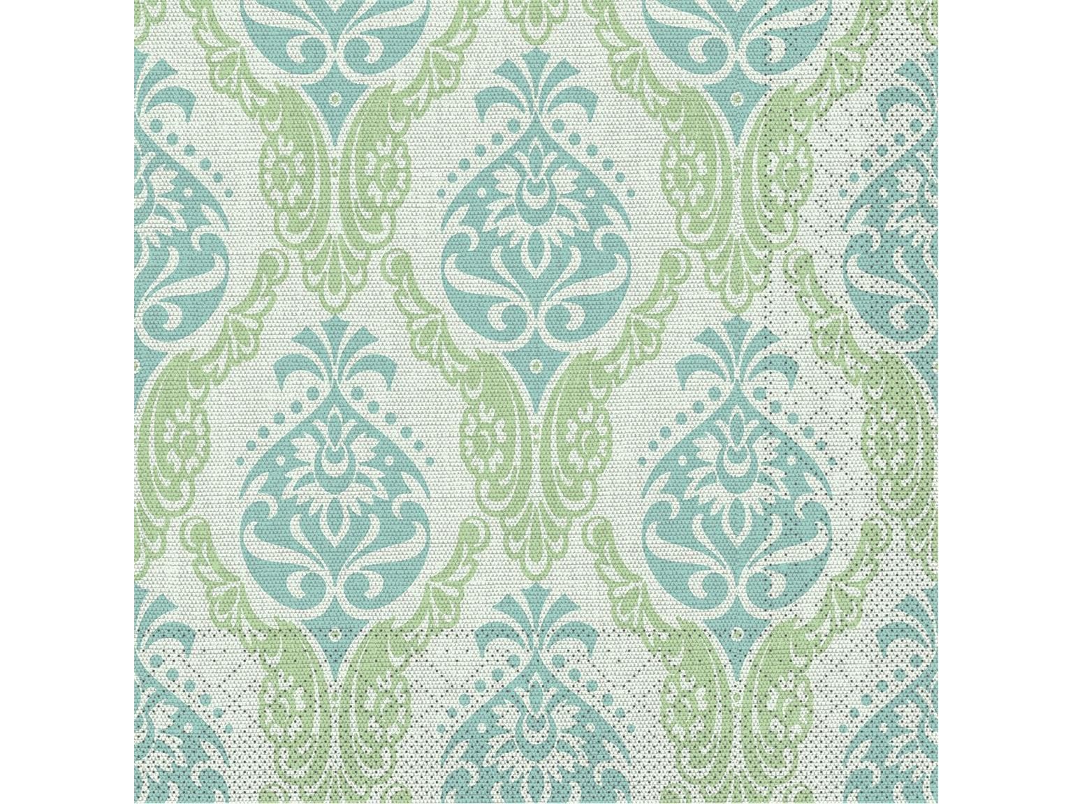 Servietten Tissue 3-lagig, 40 x 40 cm, 1/4 Falz, "DORIS" grün/blau