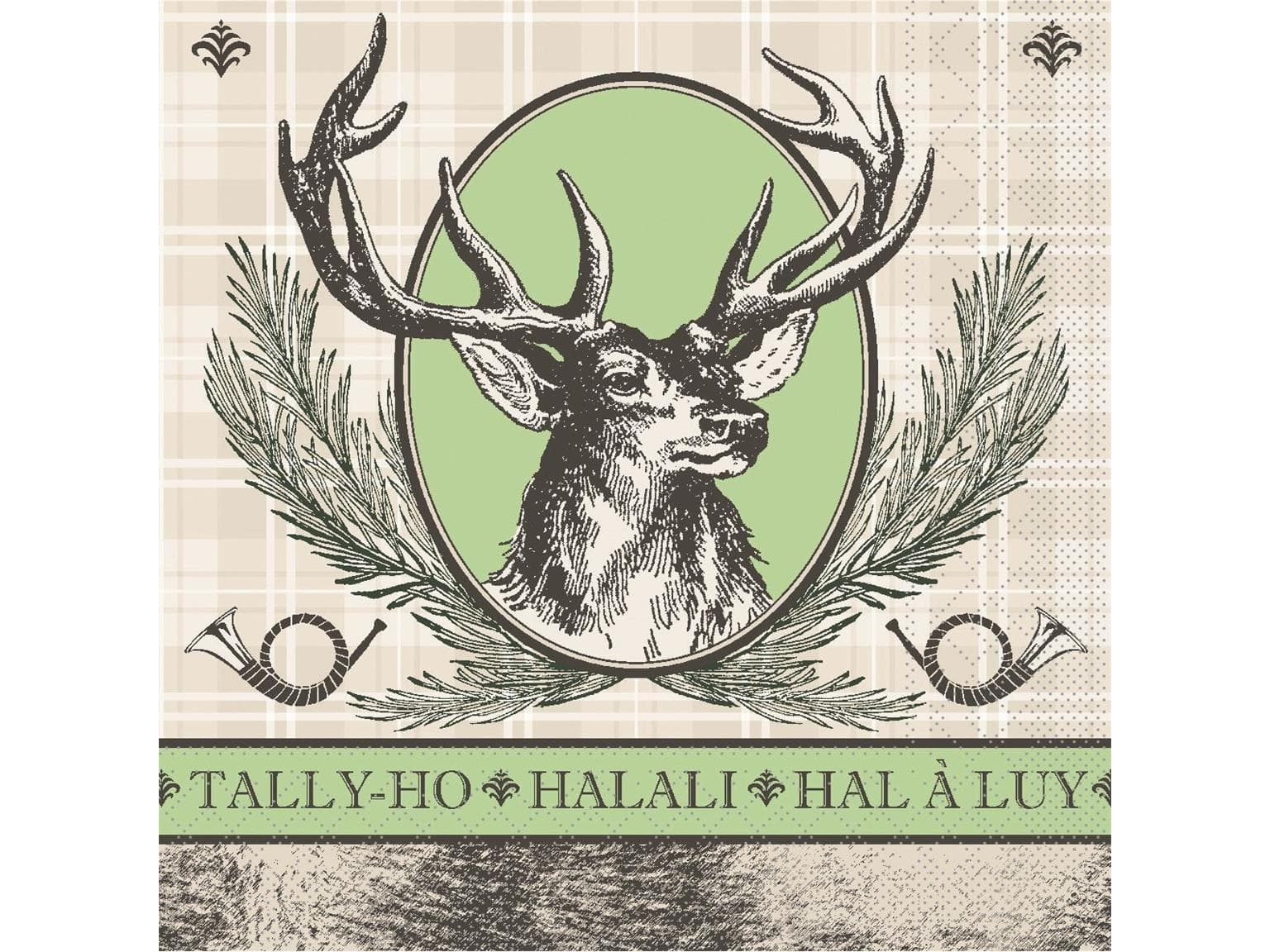 Servietten Tissue 3-lagig, 40 x 40 cm, 1/4 Falz, "HALALI"