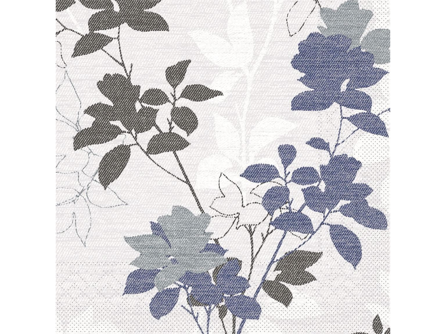 Servietten Tissue 3-lagig, 40 x 40 cm, 1/4 Falz, "CHRISSY" blaugrau