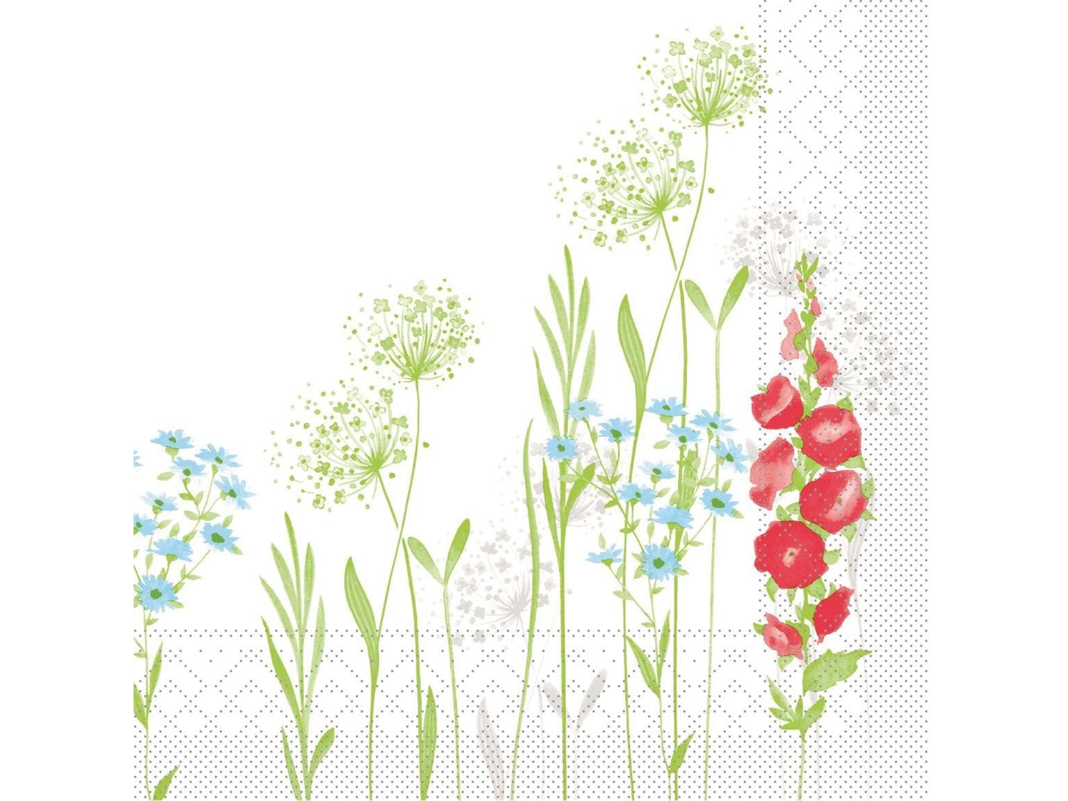 Servietten Tissue 3-lagig, 40 x 40 cm, 1/4 Falz, "MILLI"