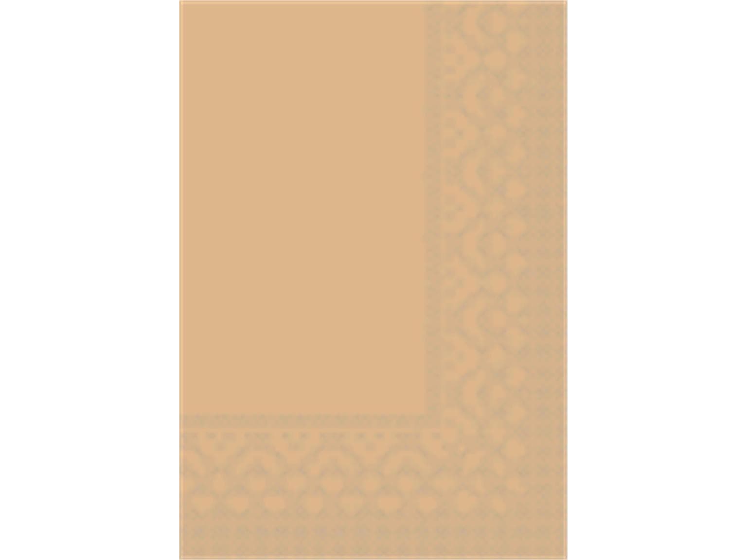 Servietten Tissue 3-lagig, 33 x 33 cm, 1/4 Falz, sand