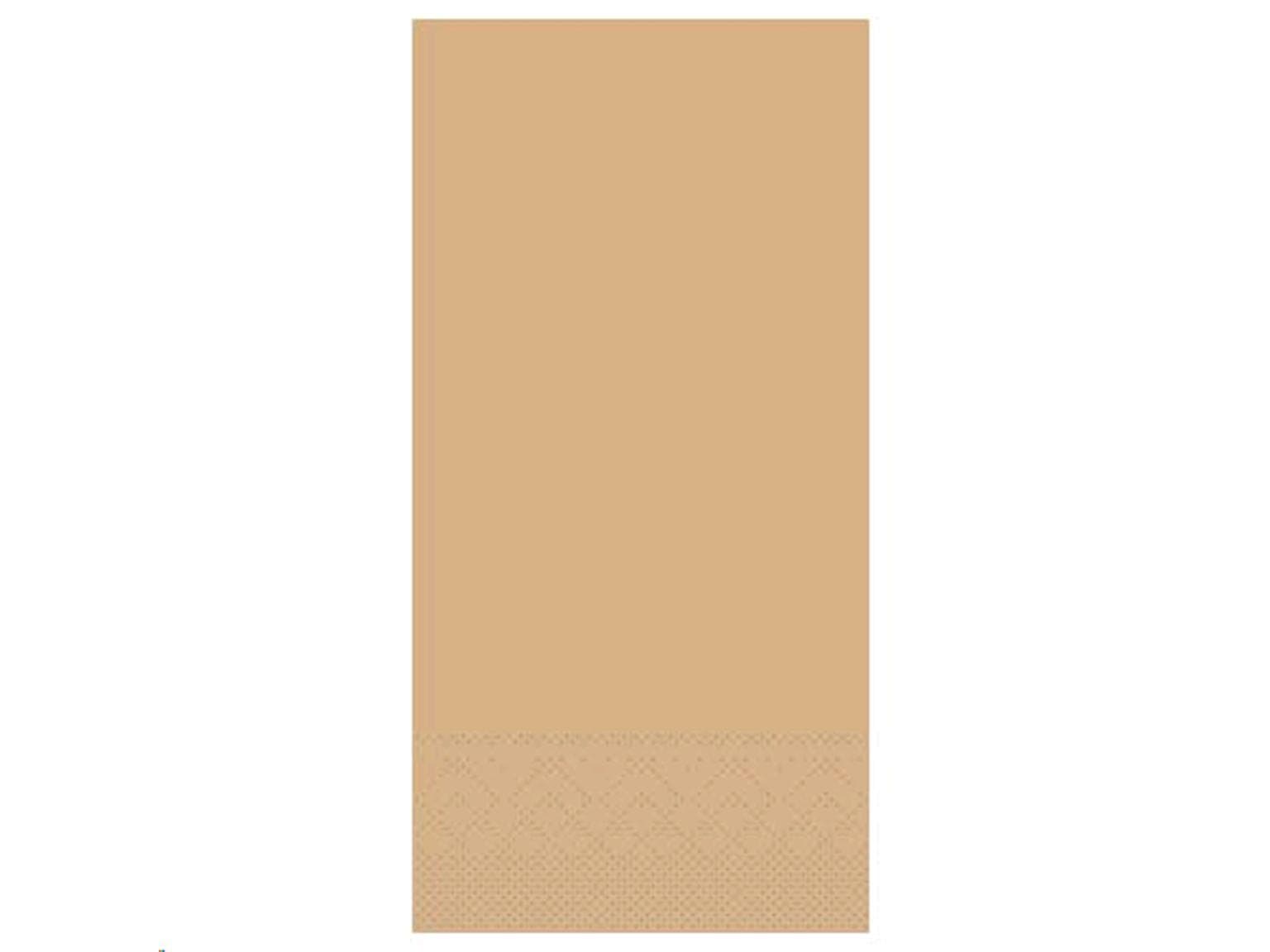 Servietten Tissue 3-lagig, 40 x 40 cm, 1/8 Falz, sand