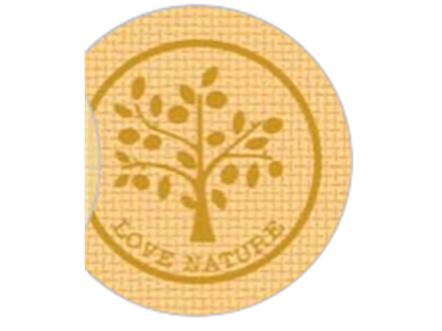 Caps Mattkarton, 74 mm, Love Nature Jute "braun"