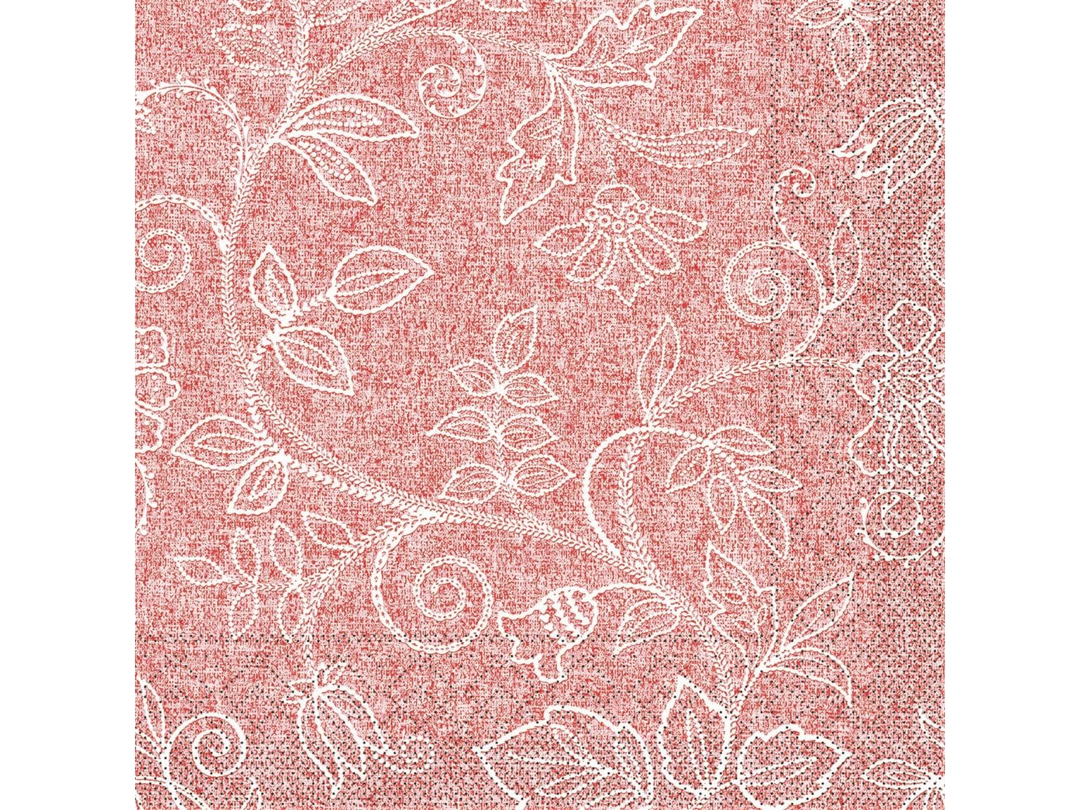 Servietten Tissue 3-lagig, 40 x 40 cm, 1/4 Falz, Darlyn  "terrakotta"