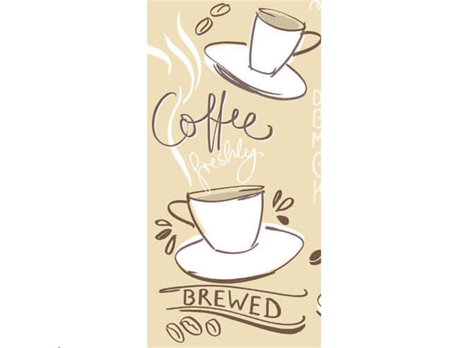 Servietten Airlaid 60 gm2, 33 x 33 cm 1/8 Falz, Tasty Coffee (braun)