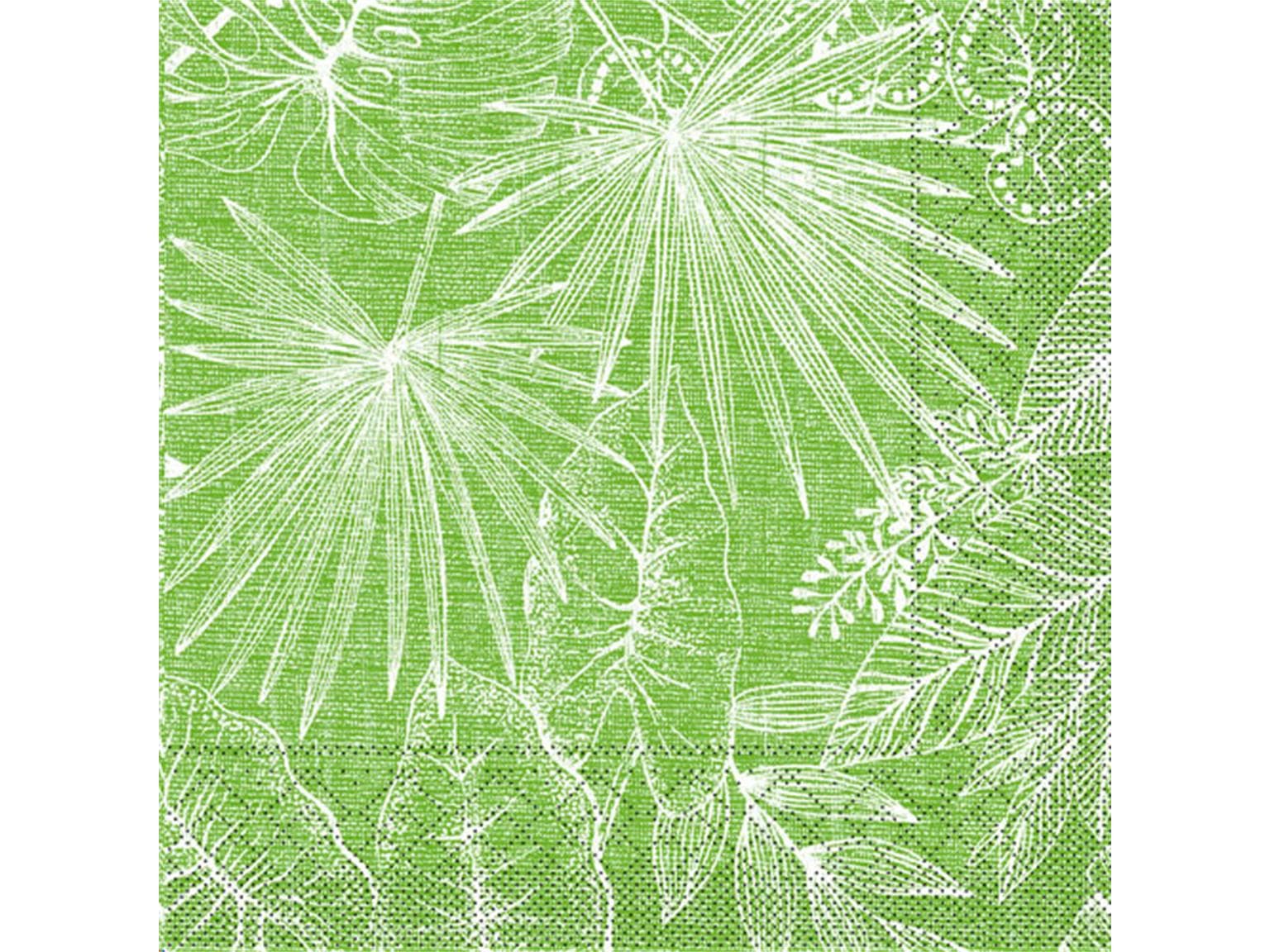 Servietten Tissue 3-lagig, 40 x 40 cm 1/4 Falz, Kona (oliv)