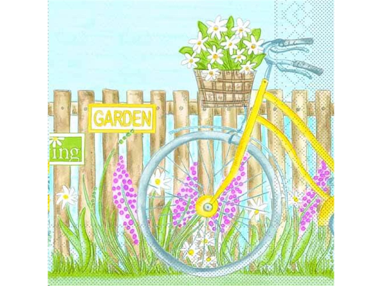 Servietten Tissue 3-lagig, 33 x 33 cm 1/4 Falz, Fabienne