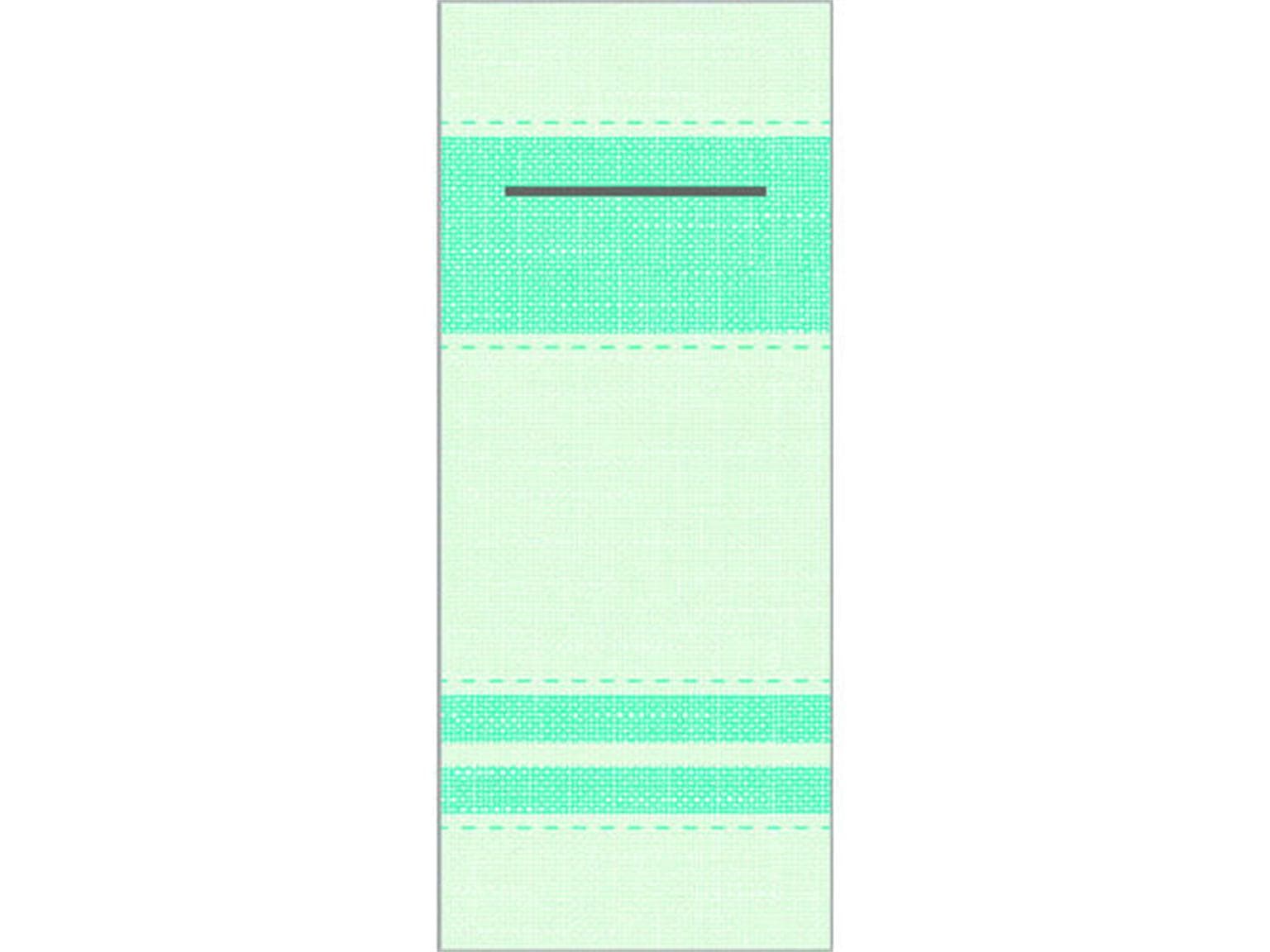 Besteckserviette Airlaid, 40 x 33 cm, 1/8 Falz, Brooklyn (sky/aqua)