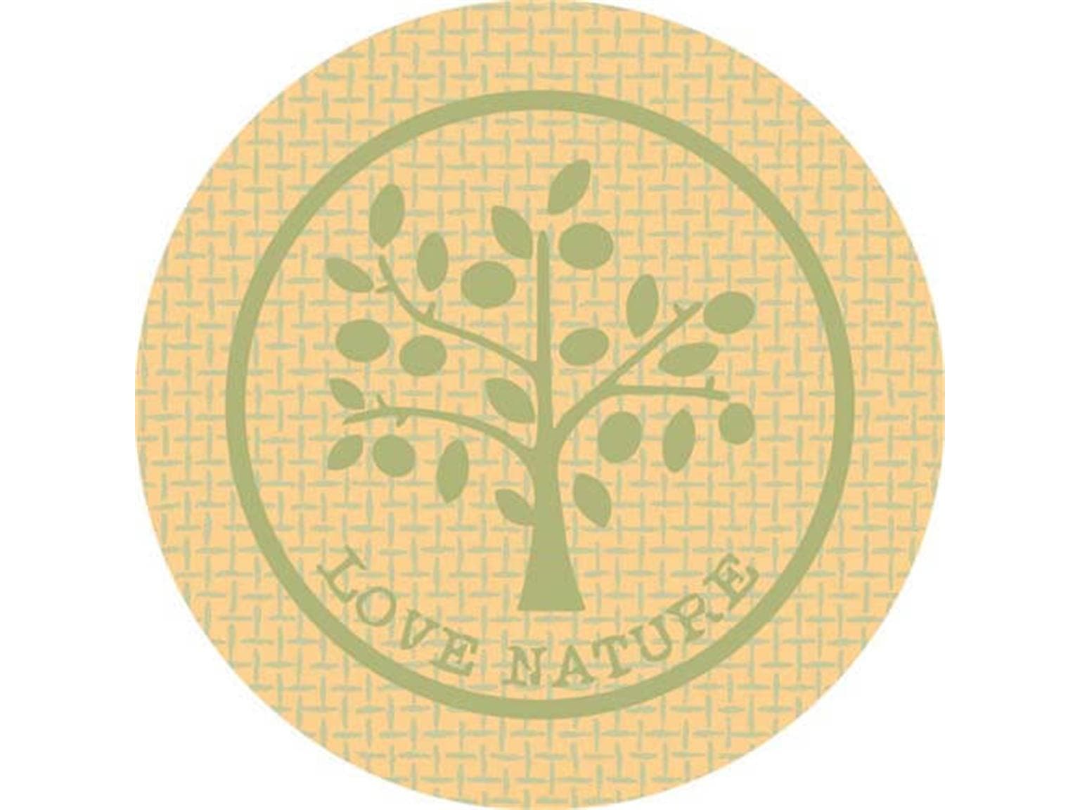 Caps Mattkarton, 80mm, Love Nature Jute (grün)