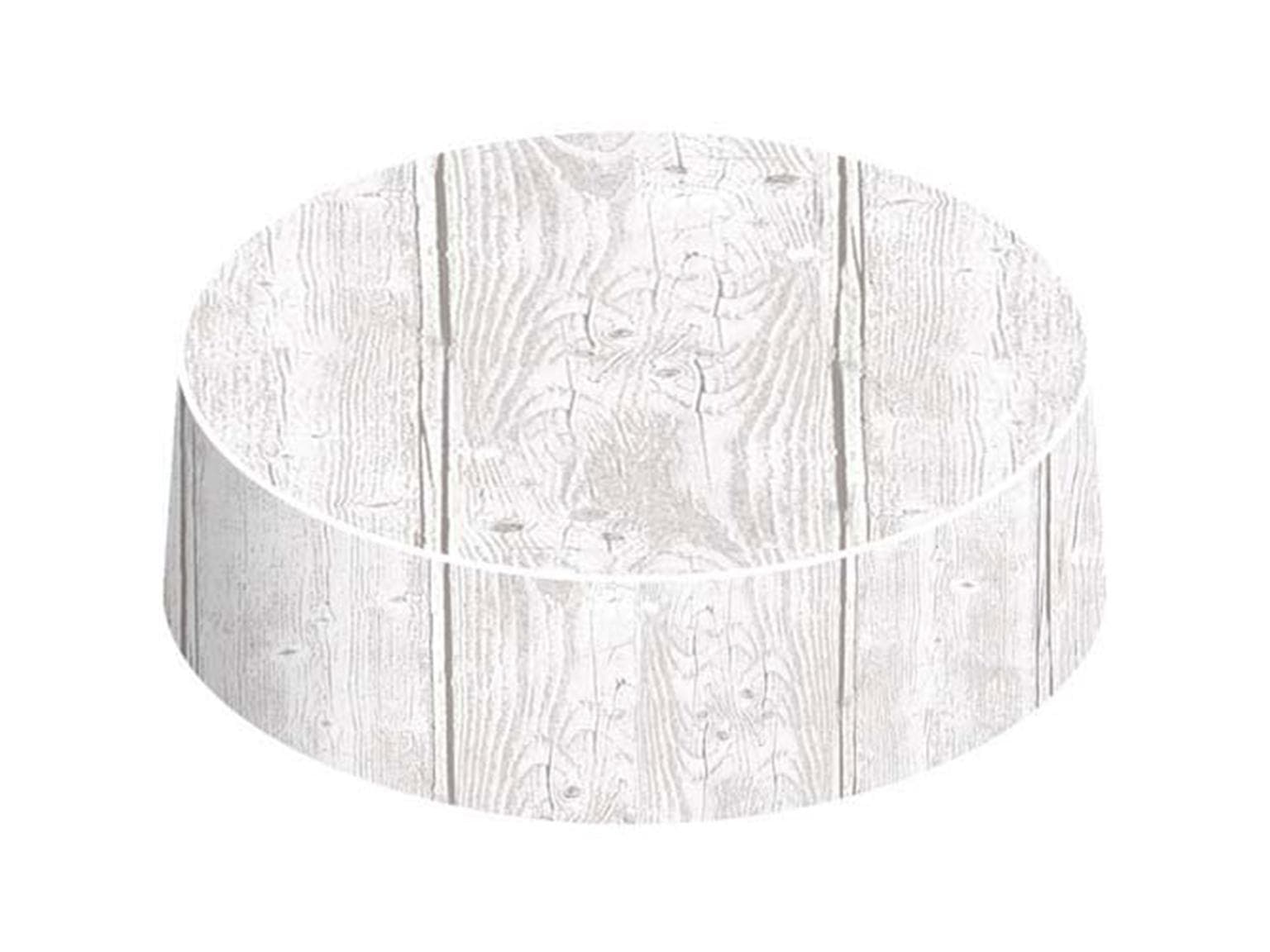 Caps Mattkarton, 86mm, Holz (grau)