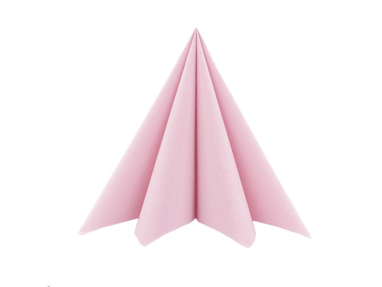 Servietten Airlaid 60 gm2, 40 x 40 cm 1/4 Falz, altrosa, unbedruckt