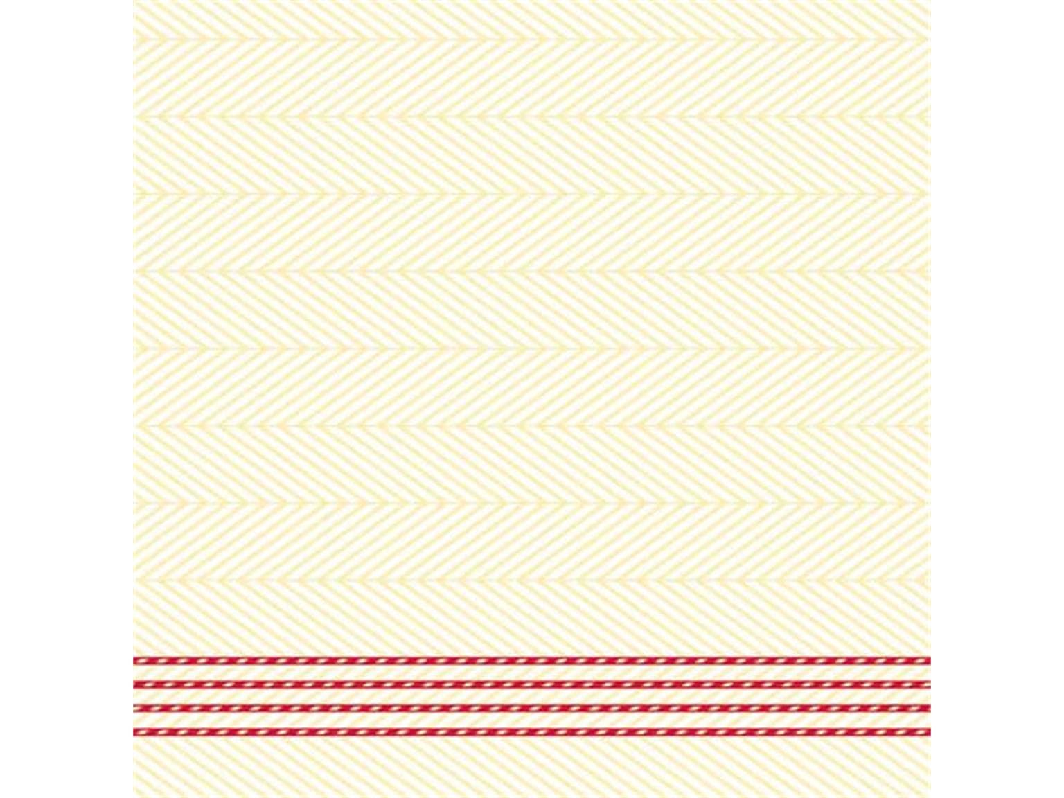 Servietten Airlaid 60 gm2, 40 x 40 cm 1/4 Falz, Lukas (creme-dunkelrot)