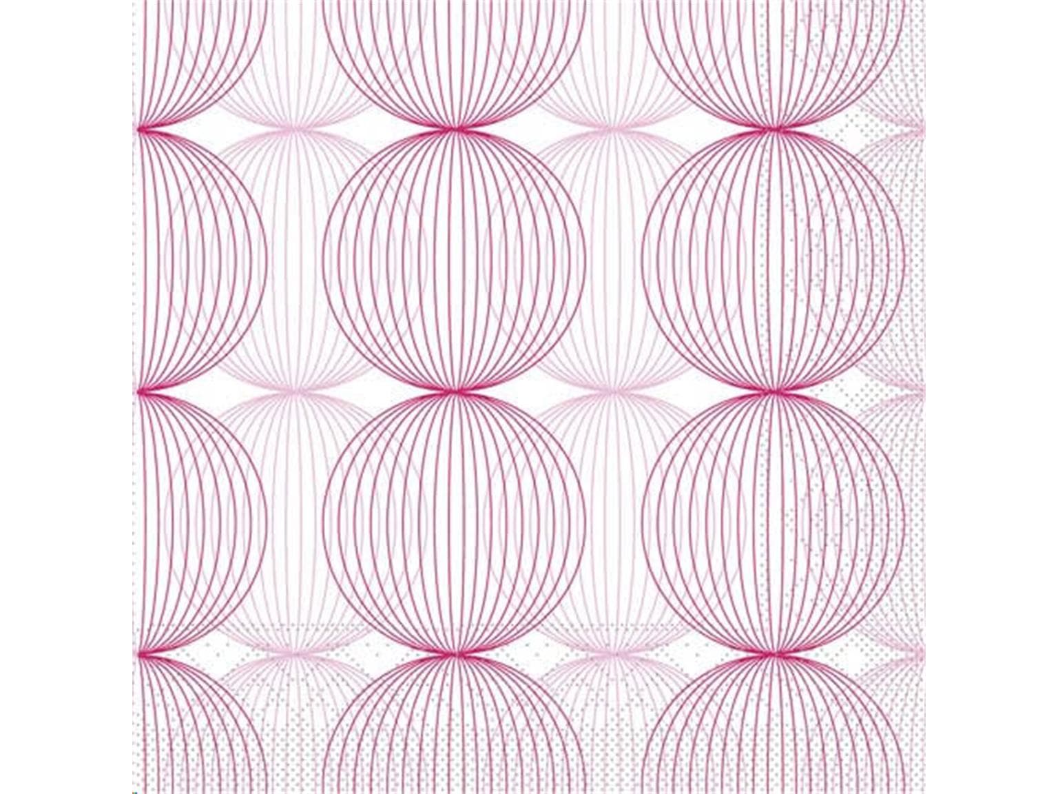 Servietten Tissue 3-lagig, 24 x 24 cm 1/4 Falz, Ludo (altrosa-bordeaux)