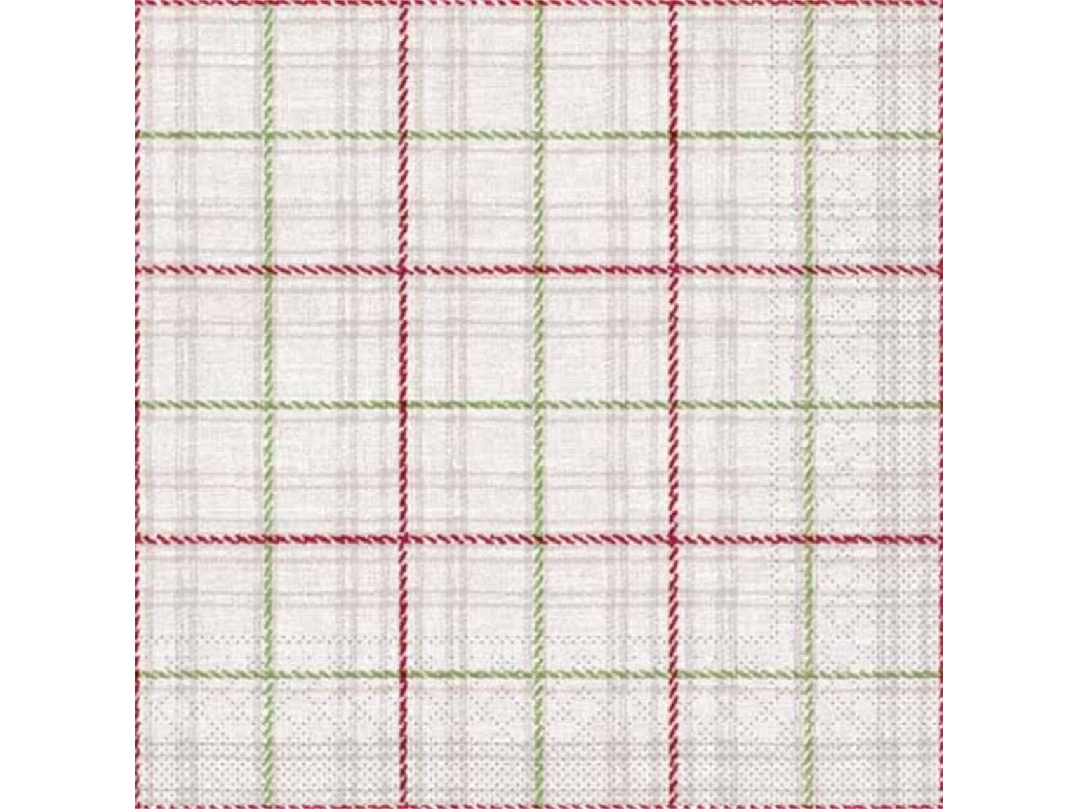 Servietten Tissue 3-lagig, 33 x 33 cm, 1/4 Falz, "Bente"