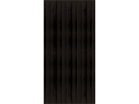 Table-Skirtings, 72 cm x 4 m, schwarz Airlaid + Folie