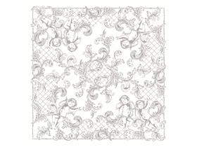 Tischdecken Airlaid 70 gm2, 100 x 100 cm 1/4 Falz, silber, "GABRIEL"