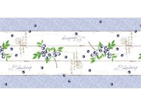 Tischläufer Airlaid, 40 cm x 24 lfm, "BLUEBERRY"